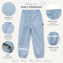 Dětské kalhoty DucKsday Rainpants Light Blue