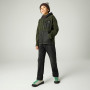 Dětská mikina Regatta Munro Hybrid Jacket DarkKhak/Blk