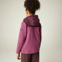 Dětská mikina Regatta Myla Hybrid Jacket Fig/Violet