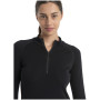 Dámské funkční triko Icebreaker Women 300 MerinoFine™ Polar LS Half Zip