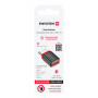 Adaptér Swissten Dataguard With Data Blocking USB-C (Male) / USB-C (Female)