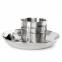 Jídelní set GSI Outdoors Glacier Stainless 1 Person Set