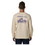 Pánské triko Patagonia M's L/S MW Hut Tripper Skyline T-Shirt