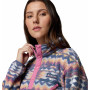 Dámská mikina Columbia Helvetia™ II Printed Cropped Half Snap