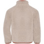Dětská mikina Didriksons Gibbs Kids Fullzip 2 Beach Beige/Rust