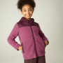 Dětská mikina Regatta Myla Hybrid Jacket Fig/Violet