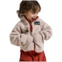 Dětská mikina Didriksons Gibbs Kids Fullzip 2 Beach Beige/Rust