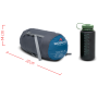 Péřový spacák Robens Serac 300 -4°C Long
