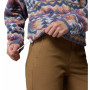 Dámská mikina Columbia Helvetia™ II Printed Cropped Half Snap