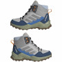 Dětské boty Adidas Terrex Ax4R Mid K Grey
