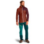 Pánská funkční mikina Ortovox Fleece Light Grid Hooded Jkt M