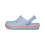 Dětské pantofle Crocs Crocband Clog K Blue Frost/Guava