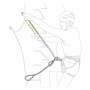 Ferratová brzda Petzl Scorpio Vertigo