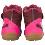 Dětské zimní boty Viking Outdoor Footwear Alv Barefoot Paw Warm WP 2V Burgundy