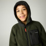 Dětská mikina Regatta Munro Hybrid Jacket DarkKhak/Blk
