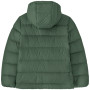 Dětská bunda Patagonia K's Hi-Loft Down Sweater Hoody - Canopy Green
