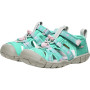 Dětské sandály KEEN Seacamp II Cnx Children Bright Aqua/Giggle Pink