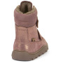 Dětské zimní boty Froddo Barefoot Zeru Tex Winter Pink/Gold