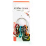 Klíčenka Nite Ize KeyRing Locker Aluminum 5 S-Biner