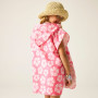 Dětské pončo Regatta Kids Towel Robe PinkHazPetal