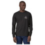 Pánské triko Patagonia M's L/S Chouinard Crest Responsibili-Tee