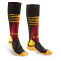 Velikost ponožek: 40-43 / Barva: černá/žlutá