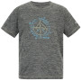 Dětské triko Regatta Alvarado Black Marl