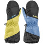 Dětské lyžařské rukavice Leki Little Swtch Zero Mitt Long black-light blue