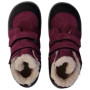 Dětské barefoot boty beBare 3555TY Bordeaux