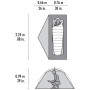 Turistický stan MSR Elixir 1 Tent