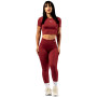 Dámský top Nebbia Seamless crop top with SS Power