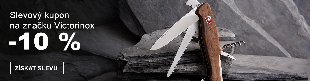 SLEVOVÝ KUPON -10 % na značku Victorinox
