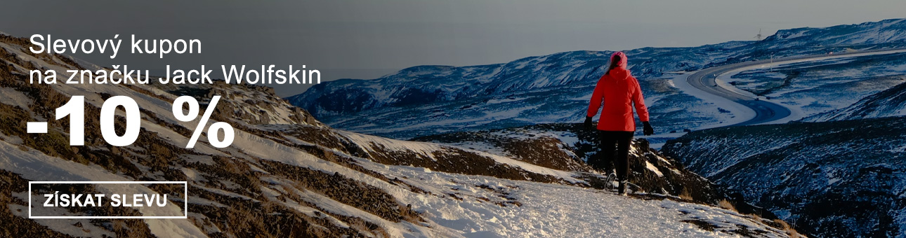 SLEVOVÝ KUPON -10 % na značku JACK WOLFSKIN