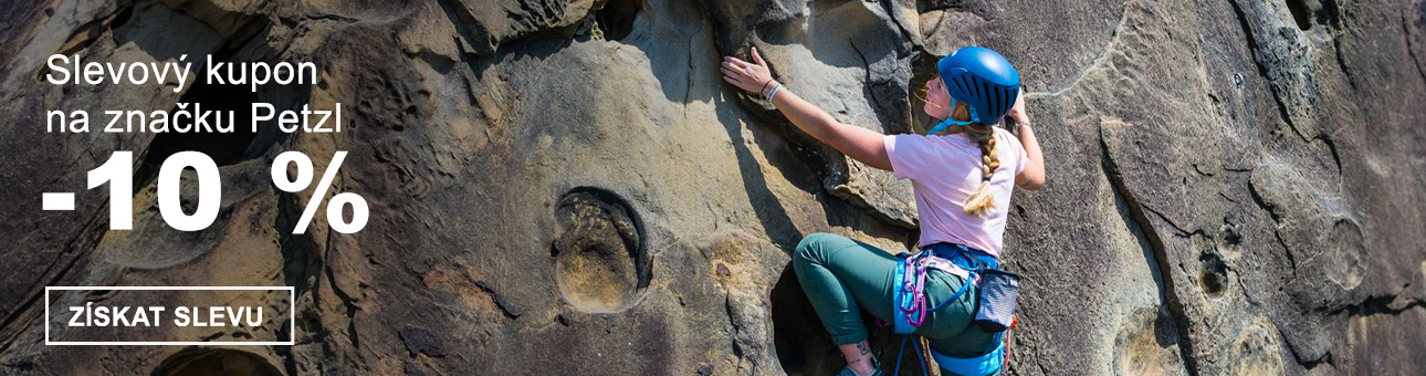 SLEVOVÝ KUPON -10 % na značku Petzl