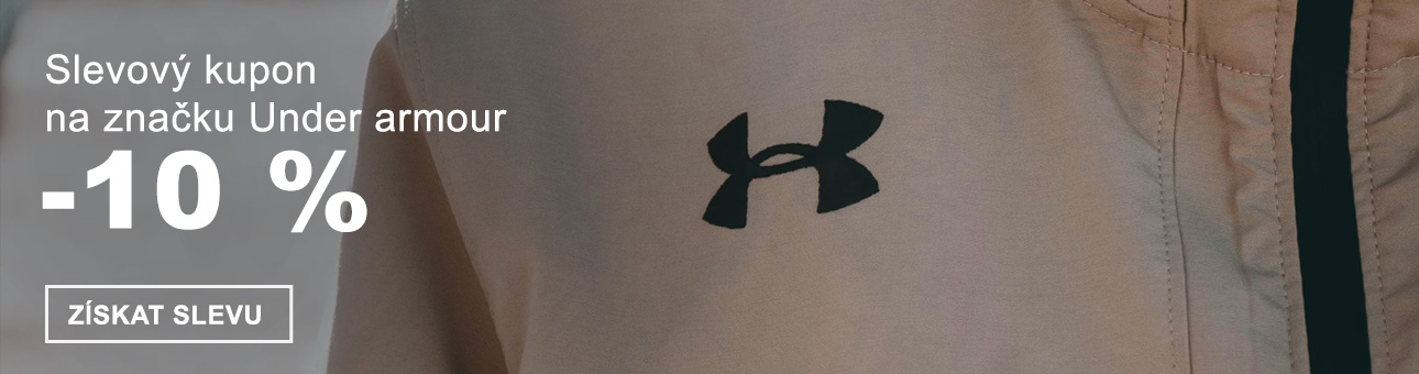 SLEVOVÝ KUPON -10 % na značku UNDER ARMOUR