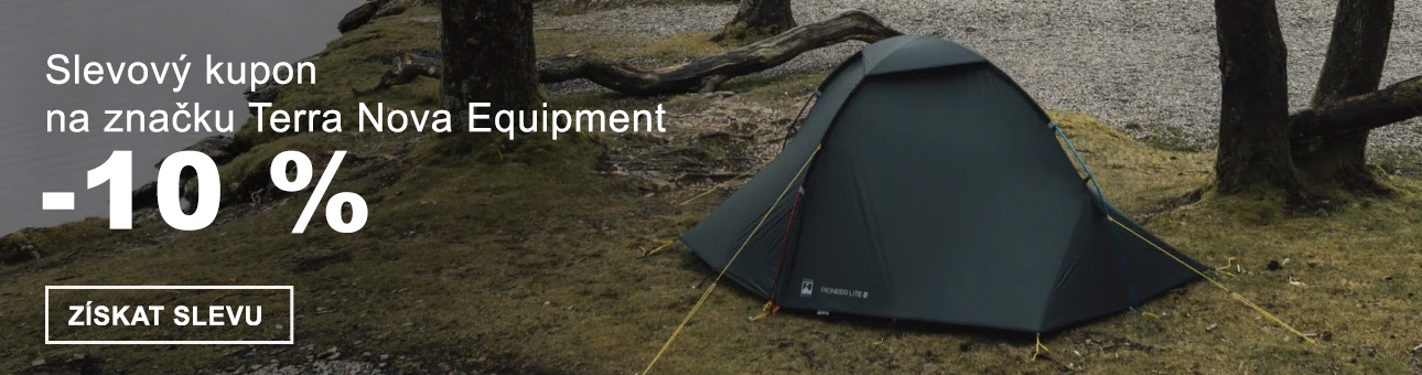 SLEVOVÝ KUPON -10 % na značku Terra Nova Equipment