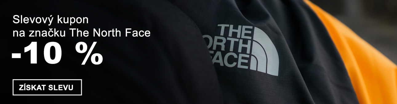 SLEVOVÝ KUPON -10 % na značku The North Face