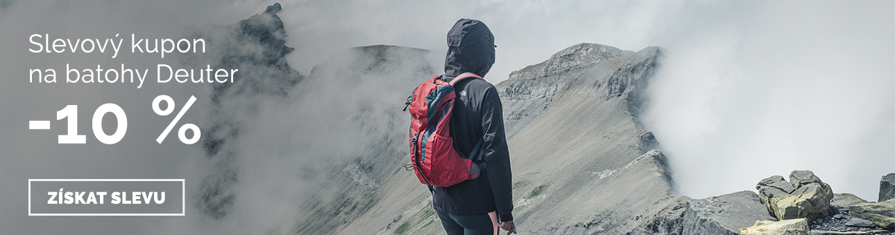 SLEVOVÝ KUPON -10 % na batohy DEUTER