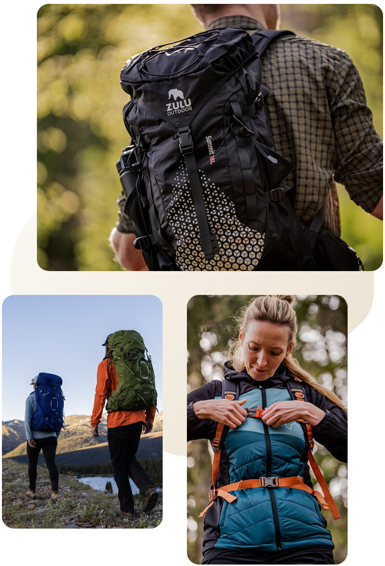 Batohy, tašky, kufry